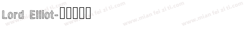 Lord Elliot字体转换